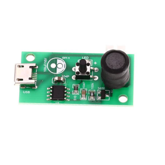 Humidifier USB Spray Module Atomizer IC Driver Circuit Board, Interface: Micro