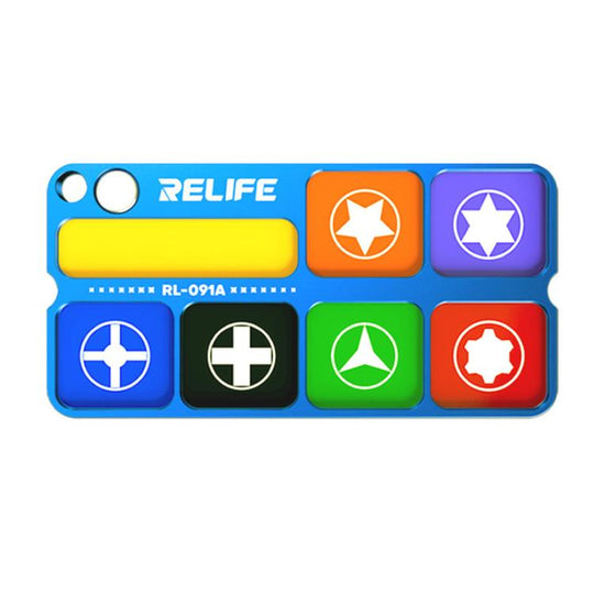 RELIFE RL-091A Aluminum Alloy Magnetic Admittance Tray With Magnetic Module Magnetized Batch Heads