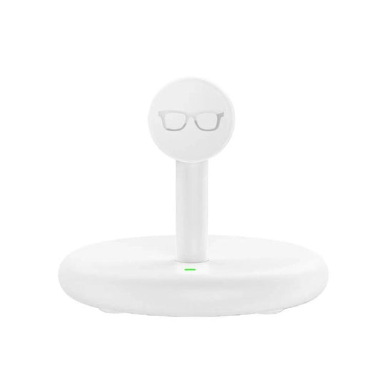 For Meta Ray-Ban Smart Glasses Charging Dock Smart Glasses Charging Stand(White)