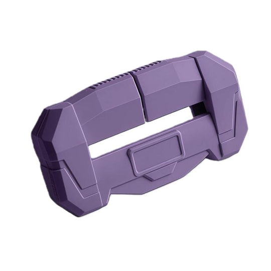For Leapmotor B10 Silicone Seatbelt Fixing Anti-collision Buckle Protective Cover(Purple)