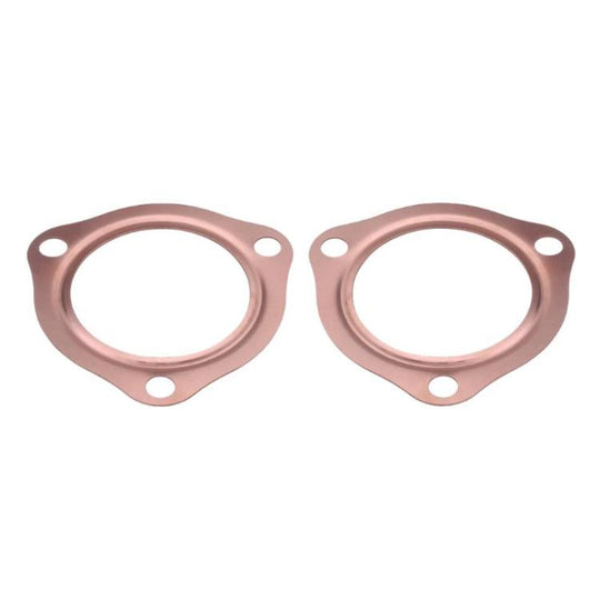 For Chevrolet SBC 302 / 305 2pcs Exhaust Manifold Gasket Copper, Spec: 2.5 inch
