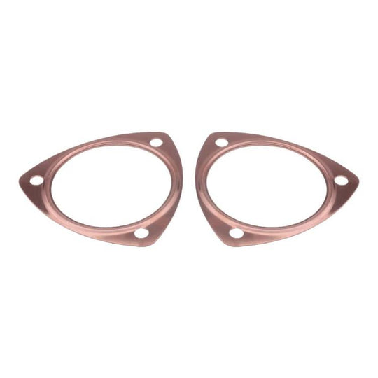 For Chevrolet SBC 302 / 305 2pcs Exhaust Manifold Gasket Copper, Spec: 3.5 inch