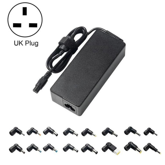 90W 19.5V 4.62A Universal Multi-Functional Laptop Power Adapter With 16 Connectors UK Plug