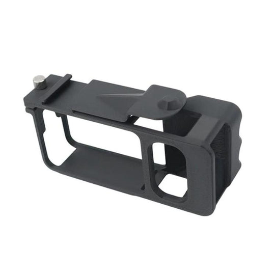 For DJI Osmo Action 6 Street Photo Handle Action Camera Handheld Bracket Cage Accessory, Spec: Frame Black