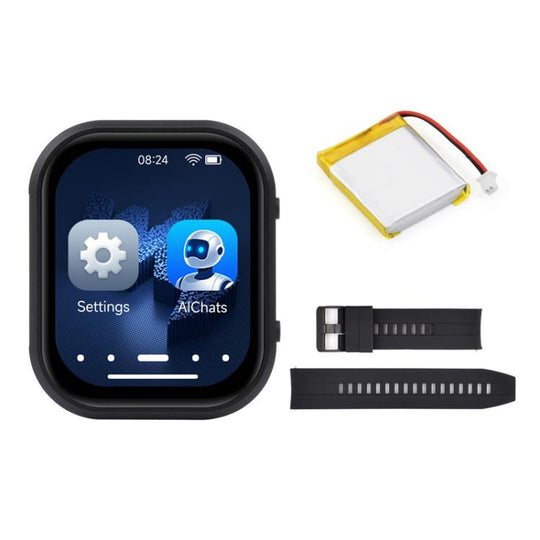 WAVESHARE ESP32-C6 2.06 Inch AMOLED Touch Watch Development Board, 410x502 Pixels, Spec: With Lithium Battery