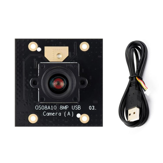 WAVESHARE OS08A10 8MP M12 USB Camera Module
