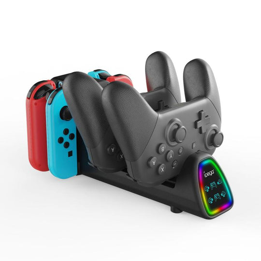 ipega 10-in-1 Charging Dock for Nintendo Switch 2 / Switch Joy-Con & Switch 2 Pro Controllers