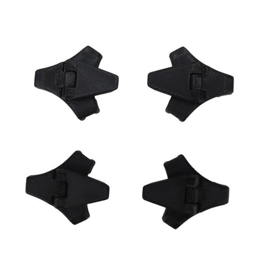 For DJI Neo 2 CQT 4pcs /Set Folding Booster Kickstand Scratch Wear Resistant Landing Gear Protection Bracket(Black)