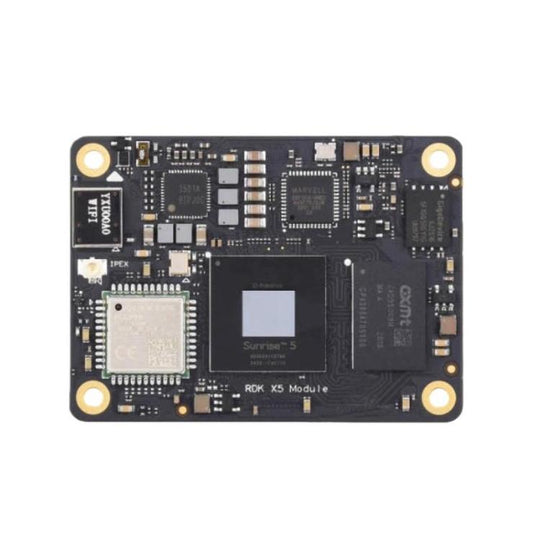 Waveshare RDK X5 MD 104032 X5 AI Module 10 TOPS Computing Power, Integrated Octa-Core Cortex A55 CPU With Wireless RAM EMMC