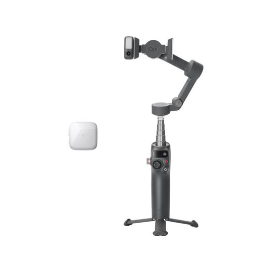Original Osmo Mobile 8 Vlog Combo With Mic Mini Transmitter(White)