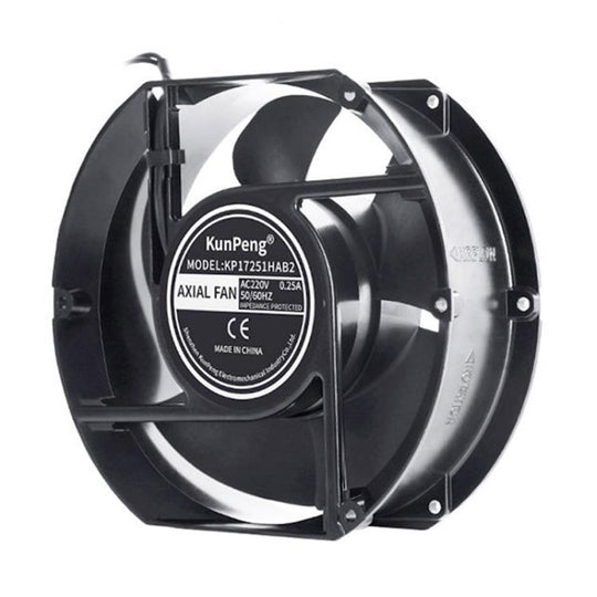 KunPeng 38W 2600r/Min Ball Bearing Cooling Fan Charging Pile Axial Flow Fan, Spec: 220V