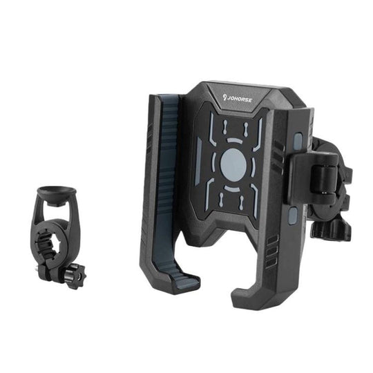 JOHORSE Telescopic Outdoor Phone Holder for Bicycles and Electric Bikes(Gray)