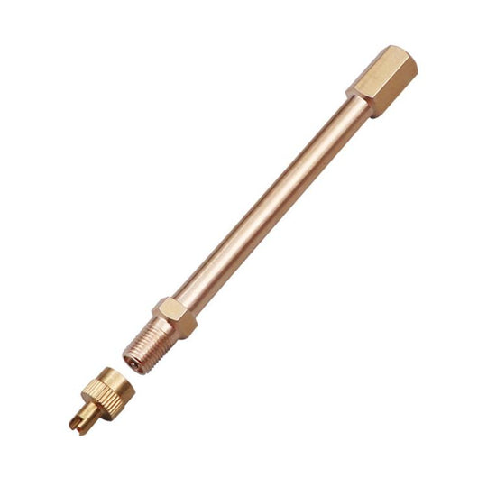 Valve Extender For Balance Scooter & Bicycle Pure Copper Inflation Nozzle For Tubeless Tires, Size: 10.87cm