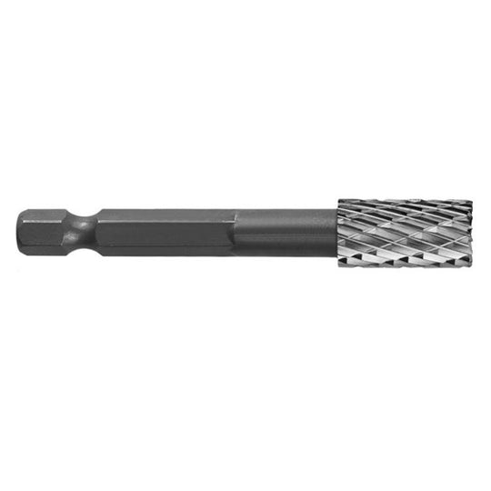 AXE1020 Double Groove Alloy Steel Rotary File Woodworking Carving / Reaming / Slotting Grinding Head