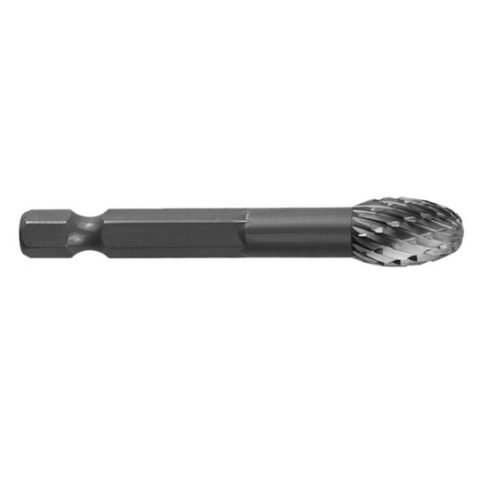EX1016 Double Groove Alloy Steel Rotary File Woodworking Carving / Reaming / Slotting Grinding Head