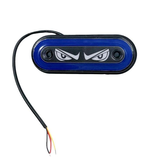 BD-0141 12V/24V Universal High-Brightness Waterproof Strobe Light Truck Cargo Box Light & Side Marker Light(Blue)