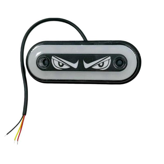 BD-0141 12V/24V Universal High-Brightness Waterproof Strobe Light Truck Cargo Box Light & Side Marker Light(White)
