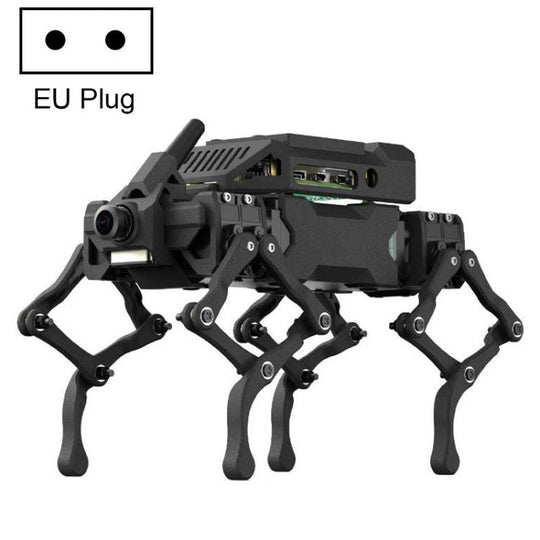 Waveshare WAVEGO Pro 12-DOF Bionic Dog-Like Robot Open Source For ESP32 And Raspberry Pi, Spec: Basic(EU Plug)