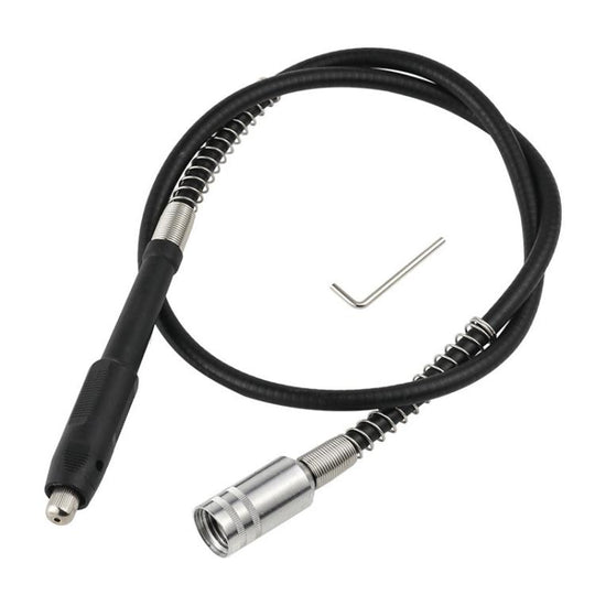 108cm Electric Grinder Engraver Extension Cable Flex Shaft Extension Cord(Silver Clip)