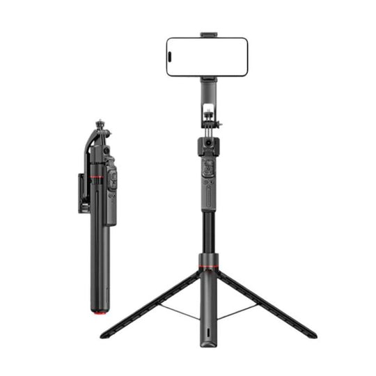 TT07 Auto Face Tracking Selfie Stick Anti-Shake Retractable Phone Stand