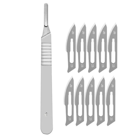 JunBei 11pcs /Set Fruit Carving Knife Set Cell Phone Repair Disassembly Auxiliary Blade Knife Handle, Spec: No.23
