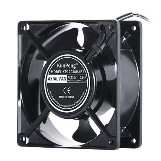 KunPeng 23W 12cm Ball Bearing AC Cooling Fan Industrial Humidifier Fan, Spec: 220V