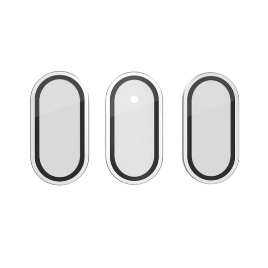 For Meta Quest 3 Titanium Alloy Lens Protector Anti-Blast Tempered Glass Screen Protector VR Headset Accessories(Silver)