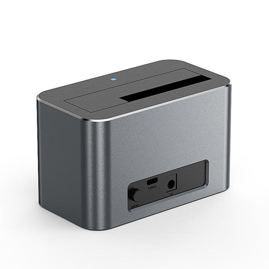 Blueendless HD01S SAS/SATA Universal Hard Drive Dock 2.5/3.5 Inch 20TB Computer Desktop Type-C Hard Drive Enclosure 3.0 UK Plug