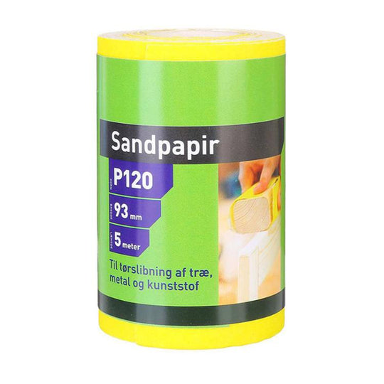 Portable Polishing Pads Flocked Sandpaper Roll For Metal Polishing & Grinding, Spec: 120 Mesh