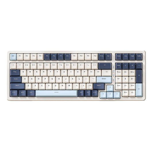 ZIYOULANG K3 MAX Russian Mechanical Keyboard Hot Swap Gasket Structure 1.5m Wired Gaming Keyboard(Blueberry Blue Switch)