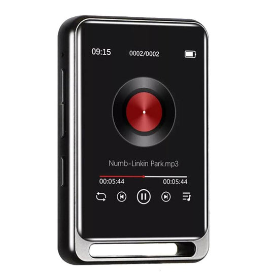 M6 Bluetooth 5.0 MP3 Portable Music Player With Speaker FM Radio E-book, Memory Capacity: 4GB(Black)