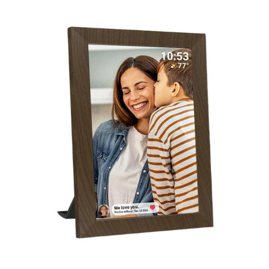 MSR-F1004 10.1 Inch WiFi-Enabled Auto-Rotating Smart Cloud Photo Frame IPS HD Touch Screen EU Plug