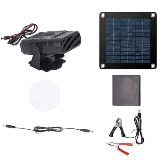 20W Portable Solar-Powered Car Heater Dual-Mode Winter Heating Device