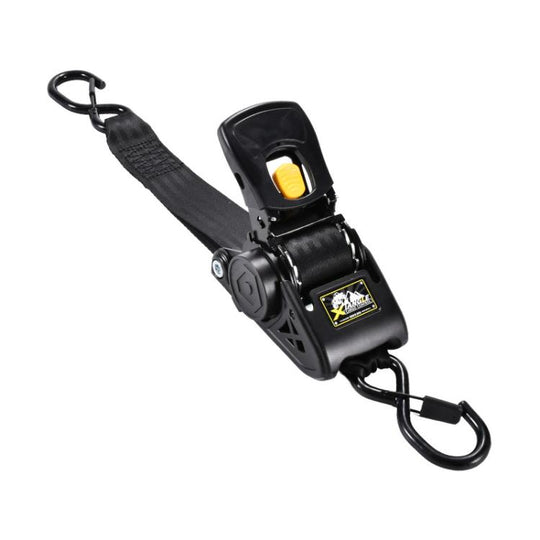 Car Motorcycle Automatic Retractable Tensioner Tie-Down Strap(2 inches)