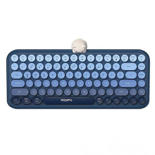 MOFii ANNI Dual-Mode Wireless Bluetooth Mechanical Keyboard(Blue)
