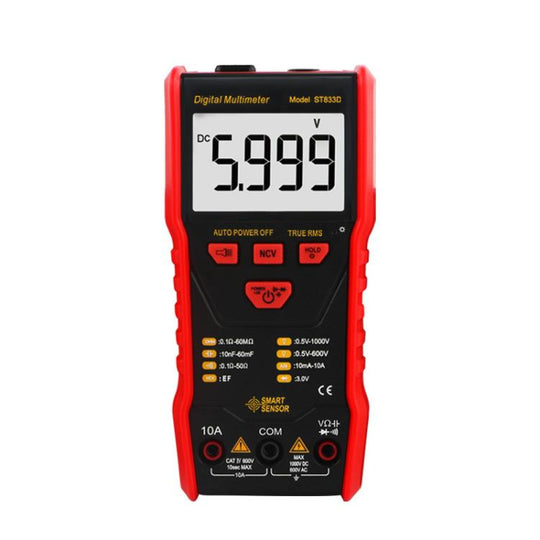 SMART SENSOR High-Precision Multifunctional Portable Automatic Digital Multimeter