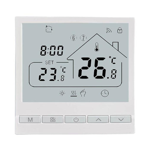 220V 16A WIFI Floor Thermostat Support Tuya Smart Home App Remote Control Underfloor Heating Temperature Regulator