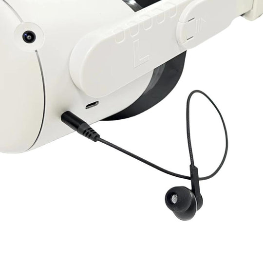 For Meta Quest 2 Left Earphone 3.5mm VR Headphones Replacement Parts