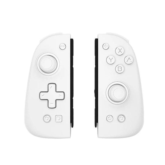 MOBAPAD For Nintendo Switch Split Left & Right Joypad Hall Effect Joystick Game Controller, Spec: S1-HD White
