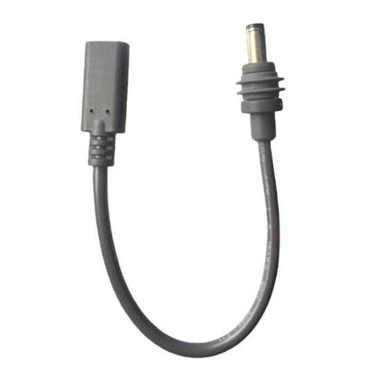 For Starlink Mini 18AWG 12cm PD USB-C Female To DC 5.5 x 2.1mm Charging Cable Supports 20V 5A 100W Input(Grey)