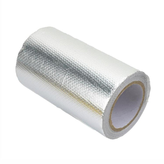 Auto Engine Intake Manifold Turbocharger Heat Insulation Aluminum Foil Tape, Spec: 10x500cm Silver