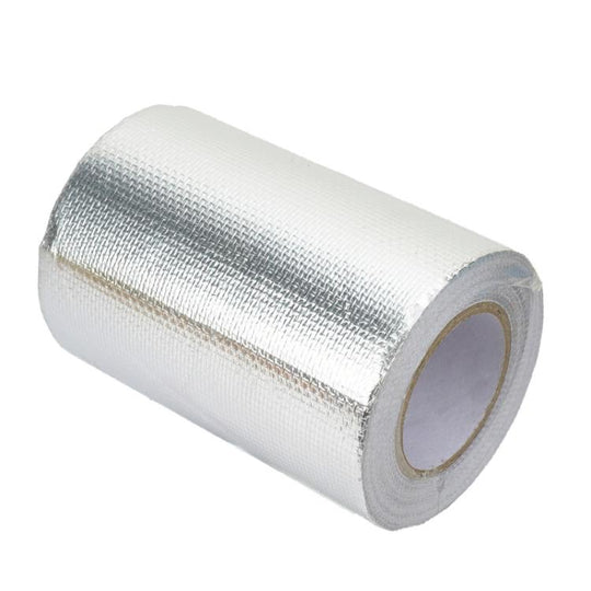 Auto Engine Intake Manifold Turbocharger Heat Insulation Aluminum Foil Tape, Spec: 10x1000cm Silver