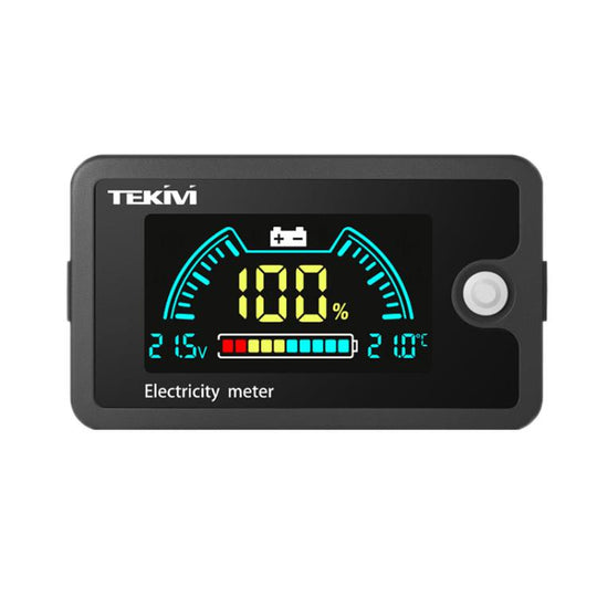 TEKM 8-100V Two-Wire Battery Power LCD Digital Display(Standard 6840D)