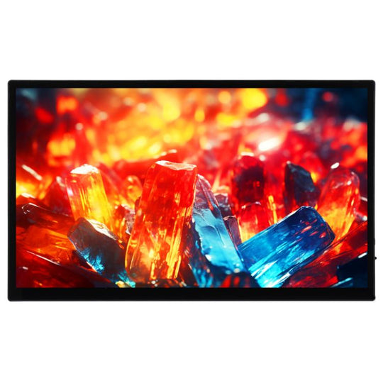 WAVESHARE 13.3-Inch FHD AMOLED Touchscreen 1920x1080 Pixels Fully Laminated Tempered Glass Panel, Specification: US Plug(32763)
