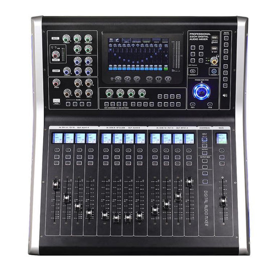 MDX22 USB Bluetooth 48V Phantom Power DSP Digital Mixer AU Plug