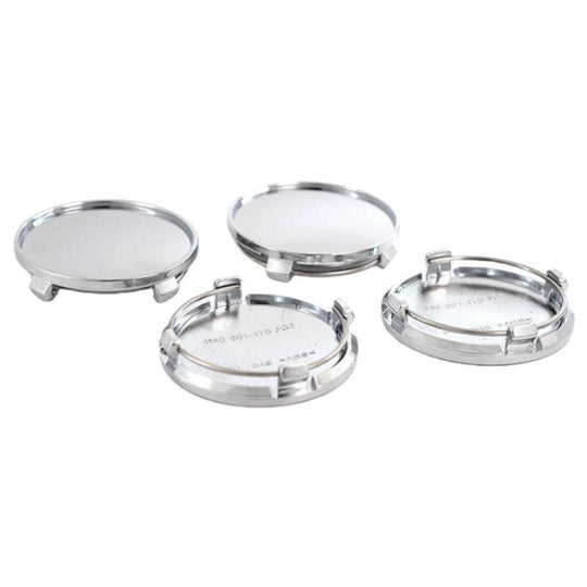 4pcs /Set 61mm Modified Wheel Hub Center Cap For Audi Q7/A4L/A3/Q3(Silver)