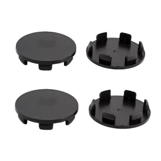 4pcs /Set 51mm Outer Diameter Modified Wheel Hub Center Cap(Black)
