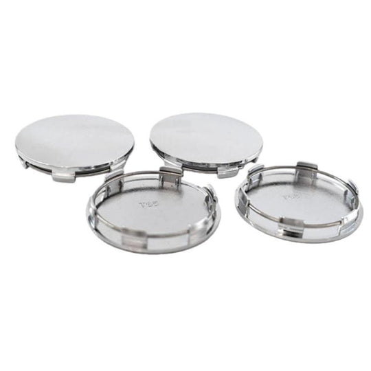 4pcs /Set 65mm Outer Diameter Blank Modified Wheel Hub Center Caps(Electroplated Finish)