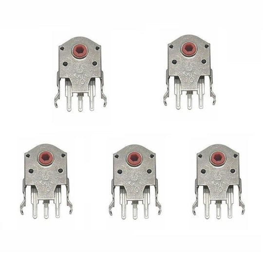 Kailh 5pcs Red Core Dustproof Mouse Scroll Wheel Encoder(10mm)