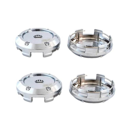 4pcs /Set 66mm Outer Diameter Blank Modified Wheel Hub Center Caps(Electroplated Finish)